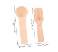 CIYODO 8pcs Mini Wooden Tea Spoons Small Seasoning Scoops for Salt Sugar Coffee Jam Honey Compact Wood Utensils Portable Kitchen Accessories for Home and Outdoor Use