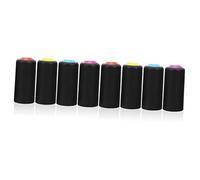 CIYODO 8pcs Replacement Mic Battery Screw Cap Covers for Compatible Plastic Microphone Accessories for Wireless Mic