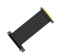 CIYODO 90degree Pci Express Riser Cable for Graphic Card Pcie Full Extension Adapter Cable Flat Design for Computer Part Installation