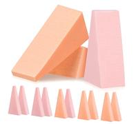 CIYODO 96Pcs Makeup Sponge for Foundation Cream Powder Liquid Soft Skin Friendly Cosmetic Sponges for Blending Concealer Blush Eye Shadow Multi Functional Beauty Supplies with Easy to Cut