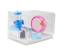 CIYODO Acrylic Hamster Villa Cage Drawer Type Pet Accessory Chinchilla Friendly
