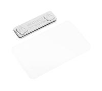 CIYODO Acrylic Sublimation Name Badge Lightweight Heat Transfer Blank Name Tag for Work Events Conferences Exhibitions
