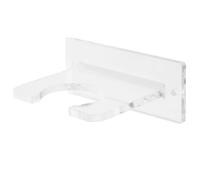 CIYODO Acrylic Wall Mounted Baseball Bat Stand Holder for Softball Storage | Modern Simple Design, Good Stability, Groove Sized for Bat Placement, Family Wall Display