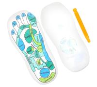 CIYODO Acupressure Massage Socks for Reflexology Foot Therapy Elastic Breathable Socks with Foot Reflex Zone Design 1 Pair and Circulation