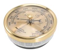 CIYODO Adjustable Aneroid Wall-mounted Barometer with Pointer Dial for Home Use Weather Forecasting Metal and Plastic Construction Practical Indoor Outdoor Air Pressure Gauge