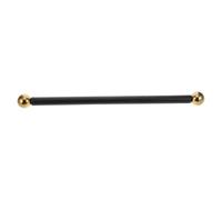 CIYODO Adjustable Black Metal Lamp Post Cross Arm Ladder Rest Heavy Duty Outdoor Garden Light Pole Bracket for Sturdy Wind Resistant Street Lighting