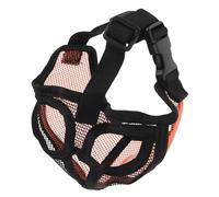 CIYODO Adjustable Dog Muzzle Mesh Reflective for Medium Dogs Anti-barking Pet Mouth Cover