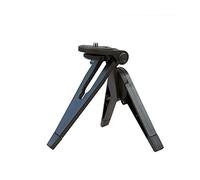 CIYODO Adjustable Mini Tripod Stand Black Abs Material for Action Cameras Compatible with Most Cameras with Handheld Grip and Sports Cameras for Desktop Use and Selfie Shooting