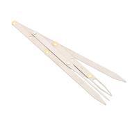 CIYODO Adjustable Stainless Steel Eyebrow Ruler for Microblading and Makeup Golden Ratio Measuring Tool for Precise Brow Shaping Suitable for Beginners and Professionals