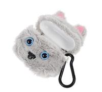 CIYODO Adorable Cat Shaped Earphone Case Decorative Earphone Protector for Lightweight Portable Chic Design Delicate Earbuds Sleeve Cat Lovers