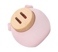 CIYODO Adorable Porket Design Money Saving Bank for Creative Cartoon Coin Container Desktop Decoration Pink Small Childrens Pocket Money Storage