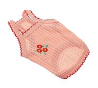 CIYODO Adorable Xl Summer Pet Clothes Breathable Embroidered Vest for Dogs Lightweight Outdoor Puppy Apparel Soft and Skin Friendly Design for All for Warm Weather Adventures