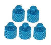 CIYODO Alloy Microphone Screw Adapter without Burrs 5pcs 3/8 Female to 1/4 Male Converter Screws Easy to Carry for Mic Stand and Camera Accessories