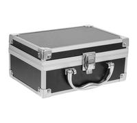 CIYODO Aluminum Alloy Makeup Organizer Briefcase Portable Cosmetic Storage Box Lightweight Tool Case with Handle for Artists and Travel