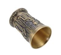 CIYODO Ancient-style Creative Wine Cup Vintage Goblet for Whiskey Cocktails and Beverages Desktop Decoration for Parties and Gatherings