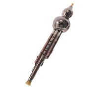 CIYODO B Key Chinese Hulusi Flute Copper-plated Cucurbit Flute for Beginners and Students with Compact Construction and Professional Entry Design for On-the-go Musical Exploration