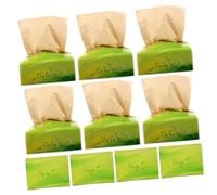 CIYODO Bamboo Pulp Extraction Type Paper Towels 10 Packs of Natural Travel Napkins for Outdoor Use Lightweight Tissue Paper for Household and Accommodation