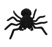 CIYODO Black Spider Plush Stuffed Adorable Soft Spider Doll for Bedroom Decoration Bedtime Companion Unique Creative Home Ornament