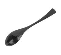 CIYODO Black Titanium Plated Stainless Steel Tablespoon, Roche Spoons, Mirror Polish Surface, Lightweight, Easy to Clean, Simple Tableware for Home and Hotel Use