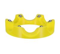 CIYODO Bowling Ball Spinner: 360 Degree Silent Rotating Ball Stand - Bowling Cleaning & Polishing Tool - Workstation Maintenance Accessory for Bowlers Yellow