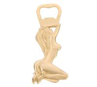 CIYODO Brass Bottle Opener Metal Vintage Lady Shaped Beer Opener for Home Bar Restaurant Use Essential Tool with Fine Workmanship