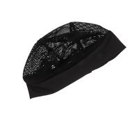 CIYODO Breathable Comfortable Nylon Lace Wig Cap for Wearing the Wig Black Stretchy Mesh Net Hat Suitable for Hair Styling and Secure Fit