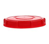 CIYODO Bucket Lid Convenient and Safe to Use Red with Smooth Surface Plastic Wear-resistant Professional Replaceable Seal Lid for Oil Barrels and Drums in Industrial Applications