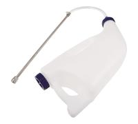 CIYODO Calf Feeding Bottle 4l Stainless Steel Double Handle Esophageal Tube Feeder for Cattle Nursing Colostrum Feeding Tool Suitable for Livestock Farm Use