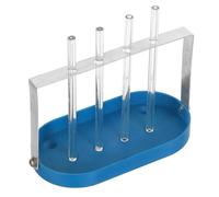 CIYODO Capillary Tube with Holding Tray and Stand Transparent Tubes for Physics Capillary Action Experiment Portable Classroom and Laboratory Teaching Tool for Precise Liquid Movement