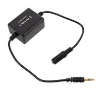 CIYODO Car Stereo Audio Noise Filter Ground Loop Isolator for Hum and Static Reduction Plug and Play Aux Sound System Noise Cancellation Filter for Improved Driving Comfort and Audio