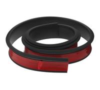 CIYODO Car Wheel Eyebrow Trim 1 Roll Black Rubber Carbon Fiber Texture