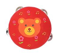 CIYODO Cartoon Hand Drum Musical for Double Sided Knock Musical Instrument Early Educational present for Boys and Develops Grasping and Listening Skills
