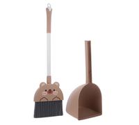 CIYODO Cartoon Small Broom and Dustpan for Lightweight Childrens Sweeping Tools with Smooth Surface Safe for Promotes Parent Interaction and Housework Skills Development