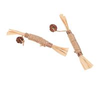 CIYODO Catnip Chew 2 Pack Silvervine Stick for Kitten Senior Molar Pet Teeth Cleaning Care Catnip