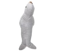 CIYODO Catnip Plush Pillow for Cats Interactive Neck Support Toy Soft Cozy Cat Accessories with Stimulating Catnip Cute Seal Design for Indoor Kittens and Playful Pets