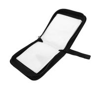 CIYODO CD Holder Case Cute Mini DVD Storage Bag Capacity Oxford CD Binder with Zipper Closure for Travel Lightweight and Protects Discs from Falling and Fraying