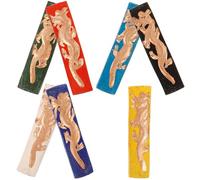 CIYODO Chinese Ink Stick Calligraphy Paintings Ink Block 7Pcs Handmade Traditional Ink Blocks with Dragon Pattern for Calligraphy Use