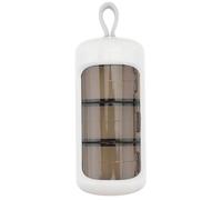 CIYODO Circular Pill Box Portable Medicine Storage Case with Three-Grid Design, Made of Sturdy Abs Plastic, a Travel Pill Case for Daily Use and Convenient Medication Organisation