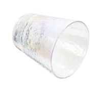 CIYODO Colored Hammered Glass Coffee Cups, High Temperature Resistant Glass Tumblers, Instant Thermal Shock 20~120°c, Individually Packaged, for Home and Party Beverage Serving