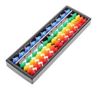 CIYODO Colorful Level Plastic Abacus with Beads for Math Learning Versatile Educational Tool for Classroom and Home Use Enhances Mental Arithmetic Skills Vibrant Design