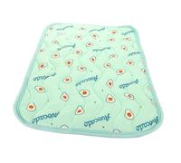 CIYODO Comfortable Dog Cooling Pad Breathable Pet Sleeping Mat for Summer Use Non Skid Design Safe Cloth Material for Cats and Dogs Lightweight and Easy to Move Avocado Green