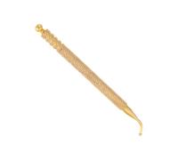 CIYODO Copper Auricular Point Acupressure Pen with Non-Slip Handle Facial Reflexology Tool for Ear Acupuncture Point Detection Portable Massage Stick for Health Maintenance