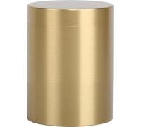 CIYODO Copper Canister for Tea Leaves and Coffee Beans Vintage Style Loose Tea Storage Jar with Cover Hand-hammered Design for Home and Kitchen Use