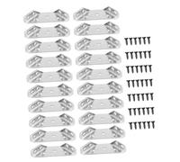 CIYODO Corner Braces with Screws Stainless Steel Cabinet Corner Brackets for Kitchen and Hanging Cabinets Right Angle Support Brackets with Screws for Furniture Reinforcement