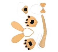 CIYODO Costume for Dogs Boys and Girls Dog Clothing Set Ears Headband for Halloween Cosplay Party and Adult Parent-boy Girl Costume
