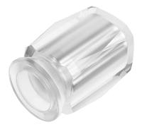 CIYODO Crystal Pet Urn Memorial Ashes Holder Silver Decorative Casket