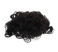 CIYODO Curly Fake Bun Hair Piece Extension with Drawstring High Temperature Silk Synthetic Hair Bun Maker for Women S Wedding Prom Office and Everyday Volume and Fullness