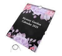 CIYODO Dark Theme Wall and Desktop Calendar Large Format Monthly Yearly Planner with Daily Task Management and Check Feature for Home Office Academic Use