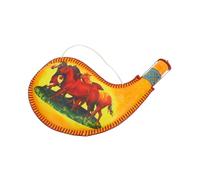 CIYODO Decorative Bota Bag Skin Wine Flask Water Accessory for Camping Fishing Hiking Climbing Elegant Gourd Design