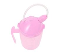 CIYODO Disabled Drinking Cup with Straw for Patients and Maternity Use Ergonomic Double Handle Non-Spill Feeding Mug Lightweight Material for Elderly Care and Bedridden Adults